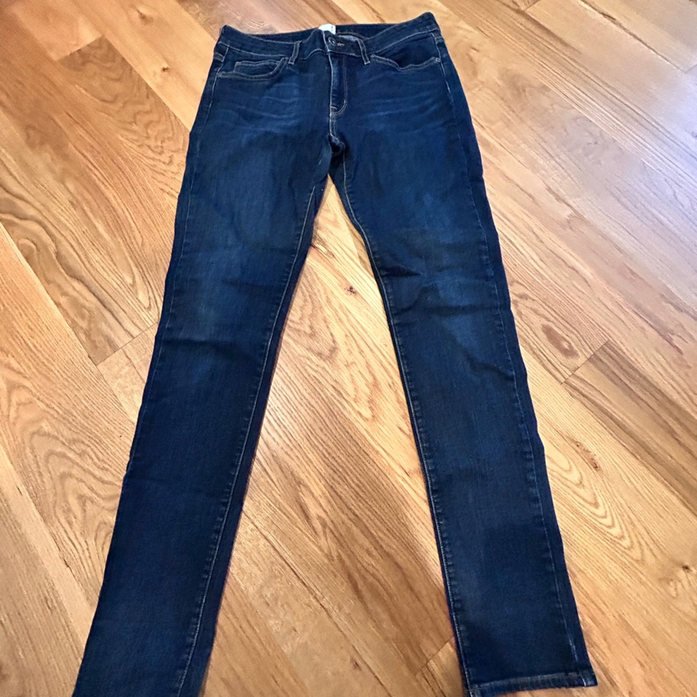 Rich & Skinny Dark Blue Straight Leg Jeans